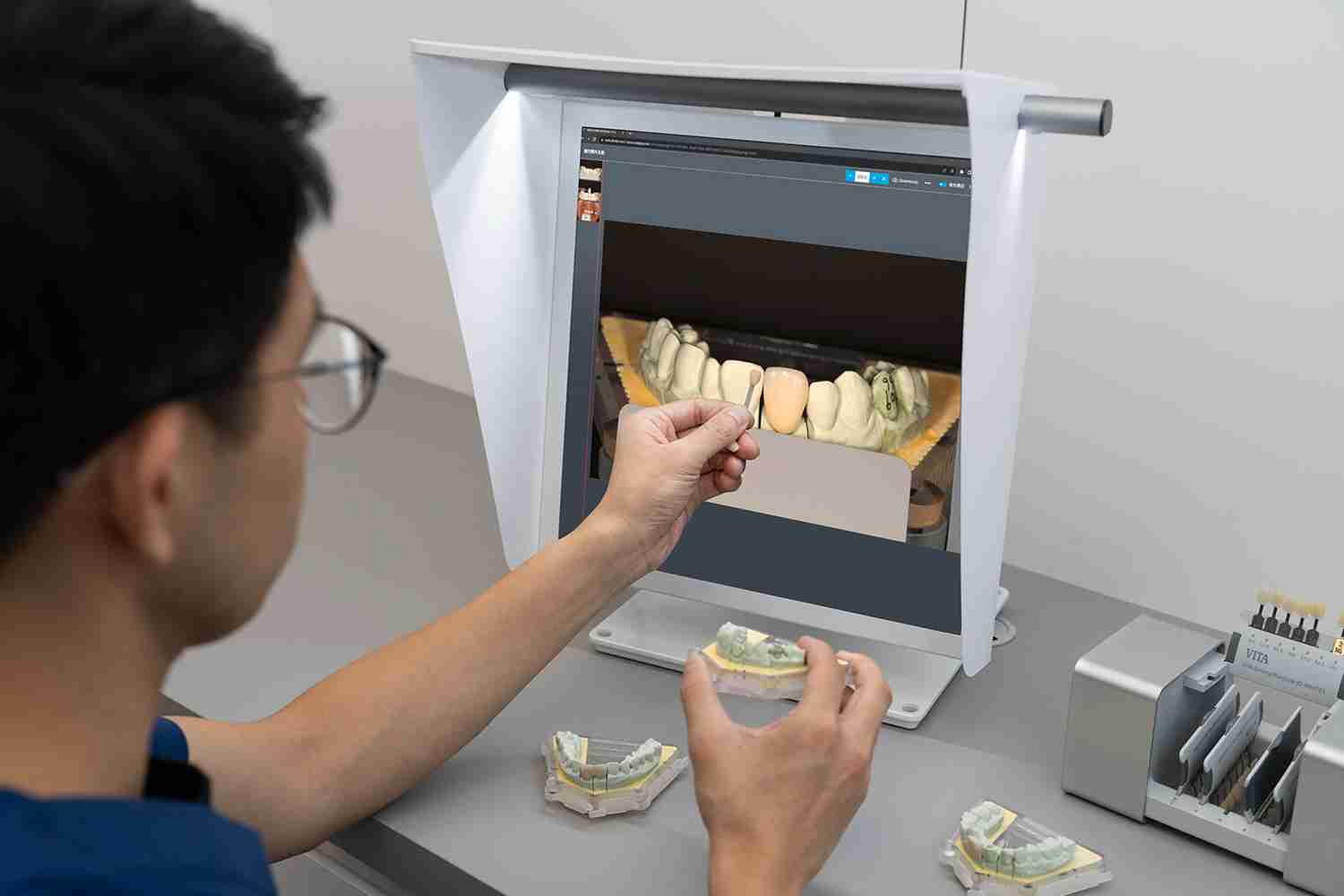 达擎与千美医研携手成立子公司“原色口腔数位”，，，推出领先业界的数位牙技管理系统，，协助牙技师掌握假牙制作流程及材料运用